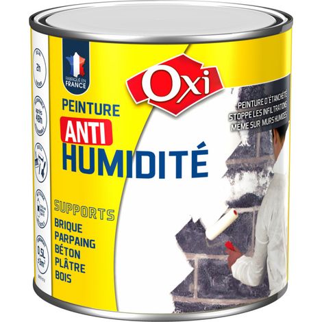 Pintura Antihumedad 0.5 Litros Blanco - Oxi