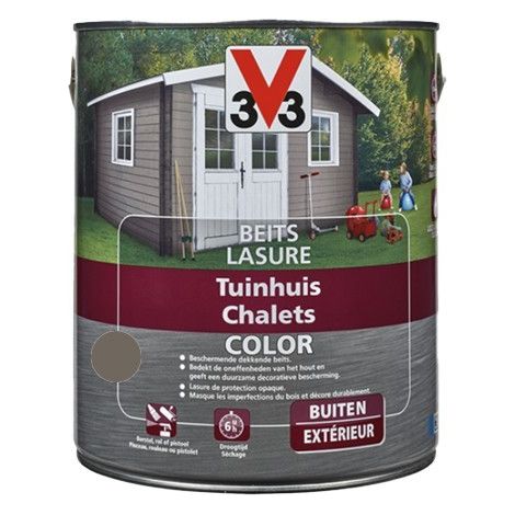 Lasure Chalets Color V33 Walnut 0,75 L (1/3)
