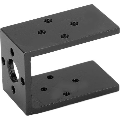 Support moteur en alliage d'aluminium pour voiture télécommandée, accessoires de fixation pour voiture RC marine, noir (1/5)