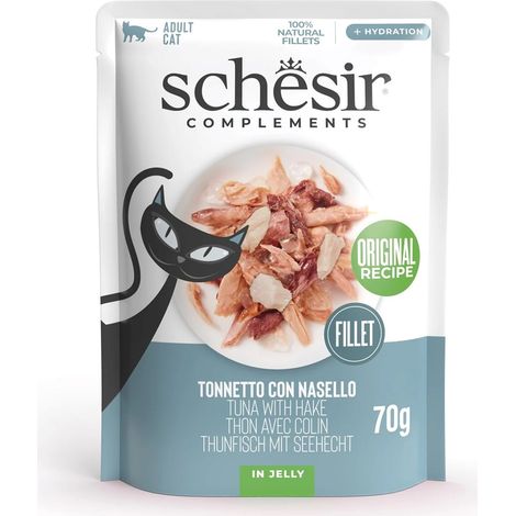 SCHESIR Tonno Adulto con Nasello 24 x 70g (1/2)