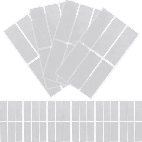 Blatt Selbstklebende Büroaufkleber aus Transparentpapier