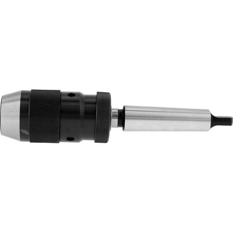 Mandrin de tour autobloquant sans clé, capacité 1-16 mm, en acier 45, avec broche à cône MT3-B18 (1/5)