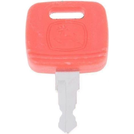 1 clé de contact pour tracteur John Deere (OEM RE183935 RE43492 RE71557 Hfmqv) (1/5)