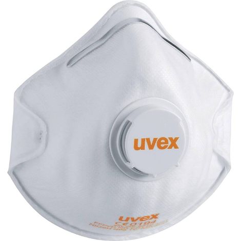 uvex silv-air classic 2210 8762210 Mascherina antipolvere con valvola FFP2 D 15 pz. (1/2)
