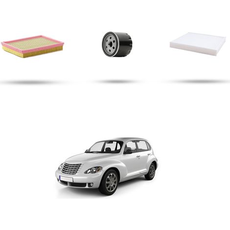 Kit tagliando 3 filtri compatibile con Chrysler Cruiser 2.4 110kw dal 2000 (1/5)