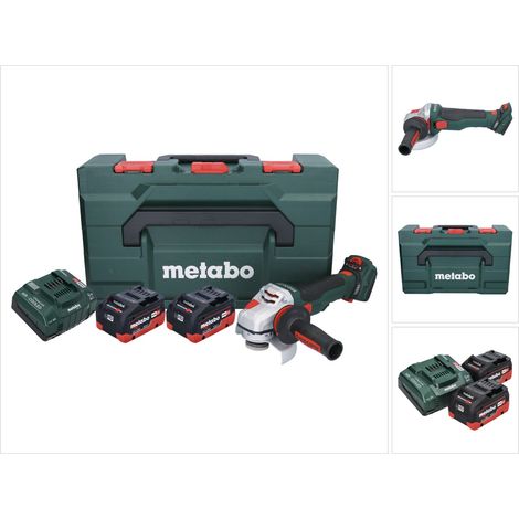 Meuleuse d'angle sans fil Metabo WVB 18 LTX BL 15-125 Quick (601731660)X 165 L 18V 2x5.5Ah LiHD + ASC 145 (1/5)