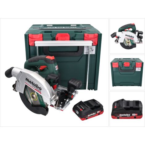 Metabo KS 18 LTX 66 BL Scie circulaire portative sans fil 18 V 165 mm + 1x batterie 4,0 Ah + metaBOX - sans chargeur (1/5)