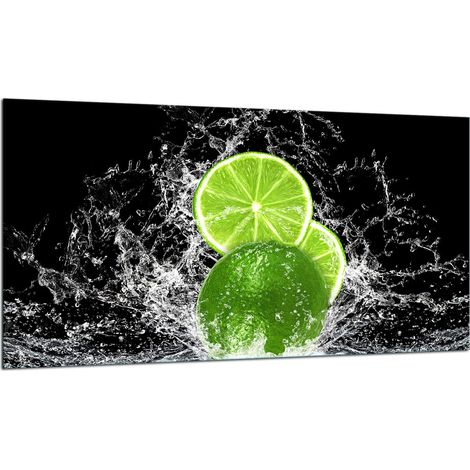 PLAQUE DE PROTECTION EN VERRE POUR CUISINIÈRE 90X52 FRUIT (1/5)