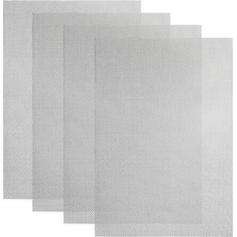 4PCS Metal Mesh, 304 Stainless Steel, 1mm Mesh, For Garden Window Ventilation (1/5)
