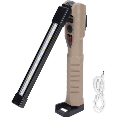 45-LED-Arbeitsleuchte, 2000 lm, USB-aufladbar, wasserdicht für Camping (1/5)