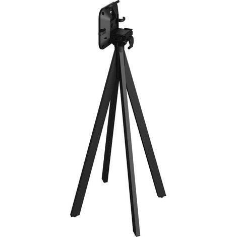 Piètement pour mange-debout Noir 60x60x108cm - Feros (1/2)