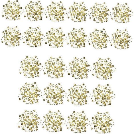 Guirlande de 24 perles artificielles pour bougies flottantes, perles de culture, centre de table, décoration pour vases (1/5)