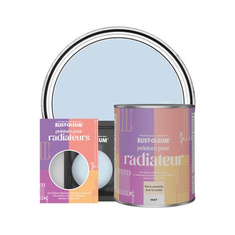 Peinture pour Radiateur, Finition Mate - Ciel Bleu (1/3)
