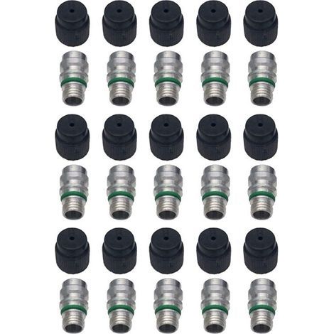 Convient pour (15 connecteurs) M12 x 1,5 mâle, vanne de surpression de climatisation supérieure, avec capuchon, compatible avec Mt0105, 800-955, 59946, 52458184, 15-5438