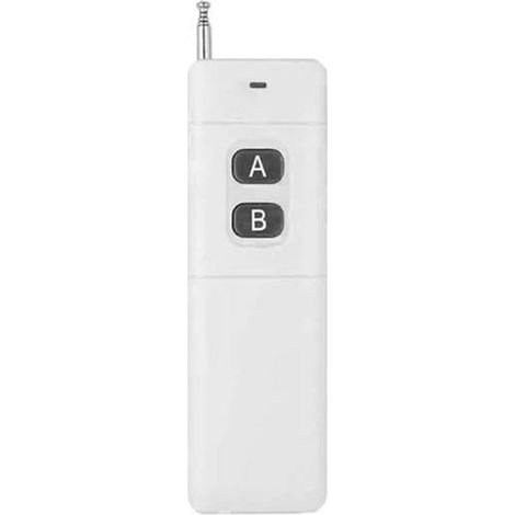 Leistungsstarke 433-MHz-Funkfernbedienung, Reichweite 3000 m, Modell AK3000-2D (2 Tasten) (1/5)