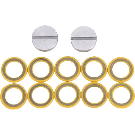 Kit di viti di ricambio per tappo di scarico per motori entrobordo Mariner con fori di riempimento della scatola ingranaggi da 3/8-16 10 79953Q04. (1/4)