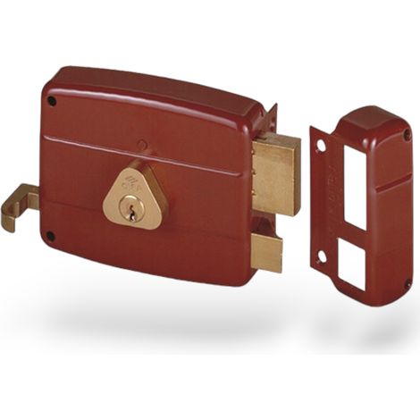 Serratura da applicare per portoni e infissi in legno CISA 50121 - Entrata 50 mm