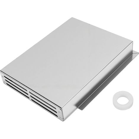 L'extension d'aération au sol redirige le flux d'air sous le déflecteur de meubles, longueur réglable de 11,9 à 23 pouces, conception latérale à profil bas en alliage d'aluminium pour lit, canapé, com (1/5)