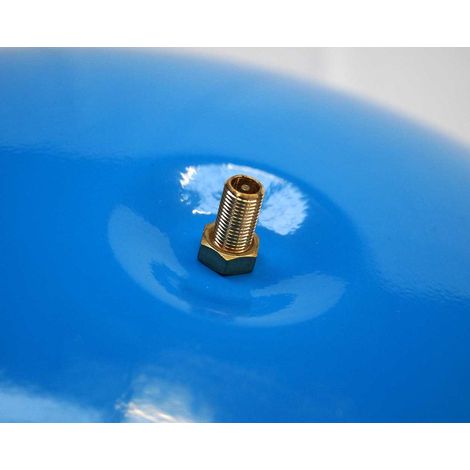 Aquasystem – Réservoir à vessie 100L vertical sous pression 10 bars – Vessie EPDM démontable – Pour pompage d'eau calcaire – Fabrication italienne