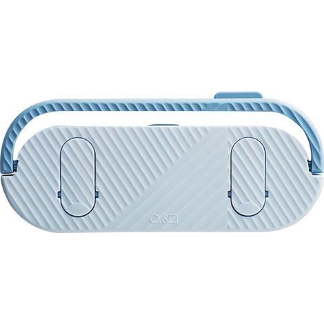 Rack - Shelf - Adjustable Suction Cup Storage Rack For Bathroom Kitchen Shower Drain Area - 1 Unit