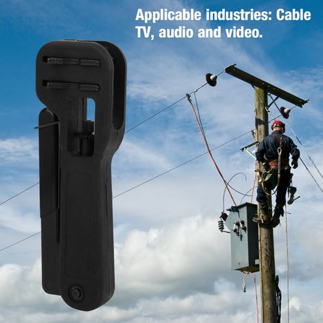 Pince à sertir pour câble coaxial RG59/6/11, outil de sertissage à compression pour connecteur F (1/2)