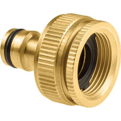 Conector a grifo jardín de 3/4 o 1 laton brass cellfast (1/2)