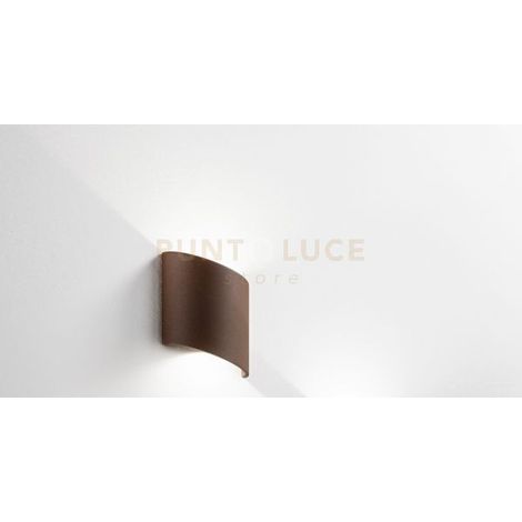 NEVIO APPLIQUE 6W 595LM 4000K IP54 CORTEN H.15CM