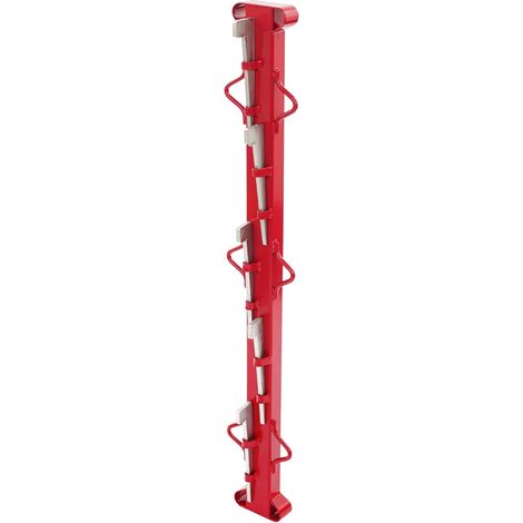 4FT Wire Fence Stretcher Bar with 5 Wedges, Professional Fencing Tool for Chain Link, Barbed Wire & Welded Mesh (1/5)