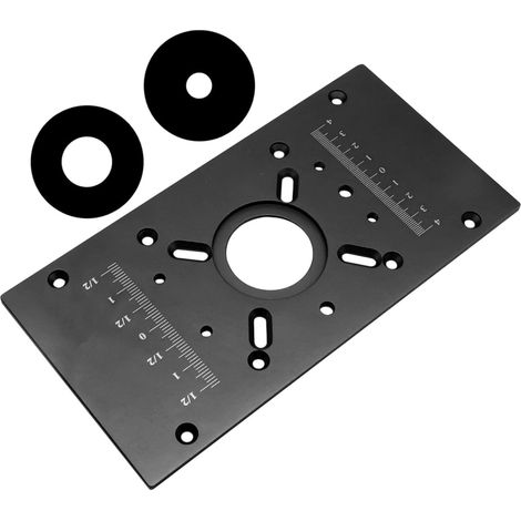 Plaque de levage en aluminium robuste avec base de levage réglable de 500 mm pour le travail du bois (1/4)
