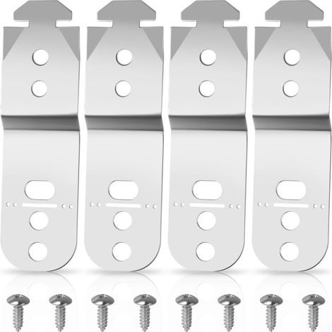 00619985 Lot de 2 supports de montage pour lave-vaisselle Bosch et une variété de marques courantes de lave-vaisselle (1/5)