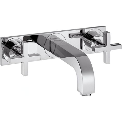 hansgrohe AXOR Citterio mitigeur lavabo 3 trous encastré, bec (1/5)