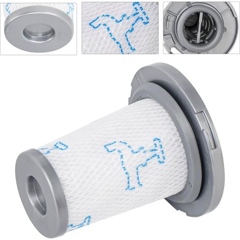 YanBan Lot de 4 filtres Compatibles avec Rowenta les modèles X-Force Flex 8.60 RH96XX, RH9637, RH9638, RH9639 et X-PERT 6.60 (RH68XX, RH6821WO, RH6837WO, RH6838WO et RH6878WO), Référence ZR009006 (1/4)
