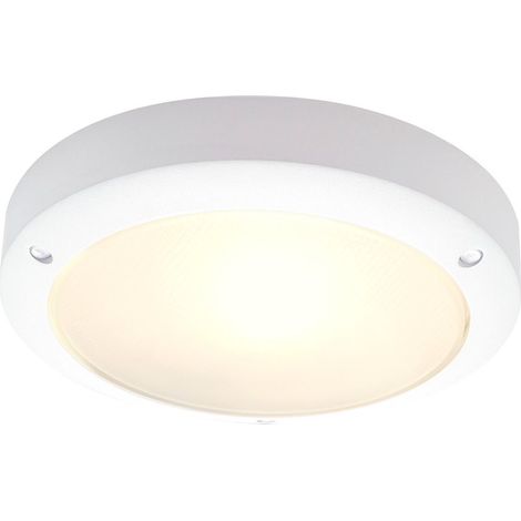 Lámpara exterior slv bulan aluminio IP44 60W (1/4)