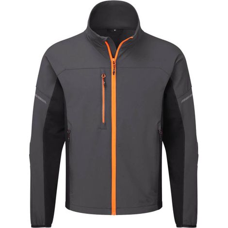 Chaqueta de trabajo tejido de Nylon Titanmill Ultra Stretch PORTWEST EV475 S Gris metálico