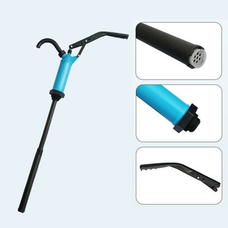 Korrosionsbeständige Handpumpe, tragbare Chemikalienpumpe, PP-Material, federbelasteter Ölabsauger mit einfacher Druckfunktion (1/5)