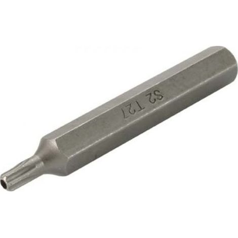 Bit Länge 75 mm Antrieb Außensechskant 10 mm (3/8") T-Profil (für Torx) mit Bohrung T27