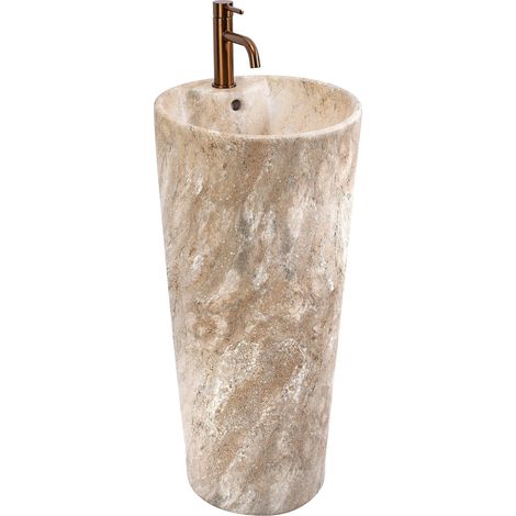 LAVABO EXENTO REA BLANKA SAVANA MATT BEIGE