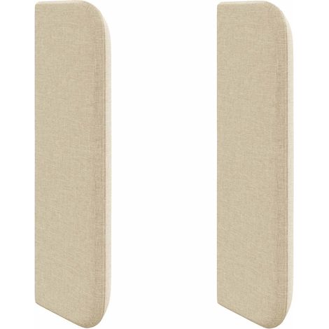 Maison Exclusive - Kopfteil Ohr Creme 40,5 x 40,5 x 4 cm Stoff