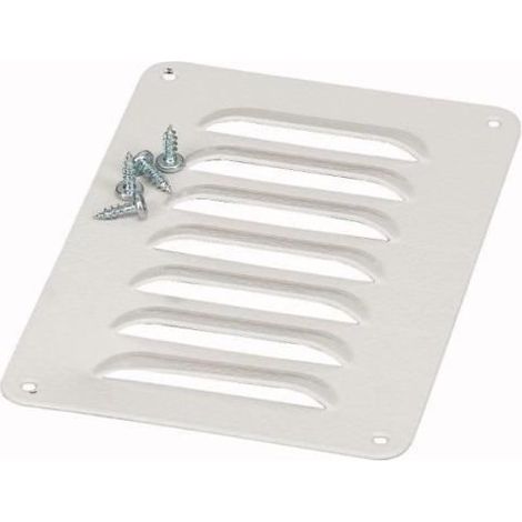Rejilla de ventilación Eaton 112907 acero 197x117 mm