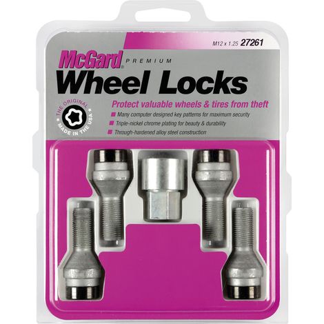 Bulloni conici, kit 4 pz - Black Edition - A055