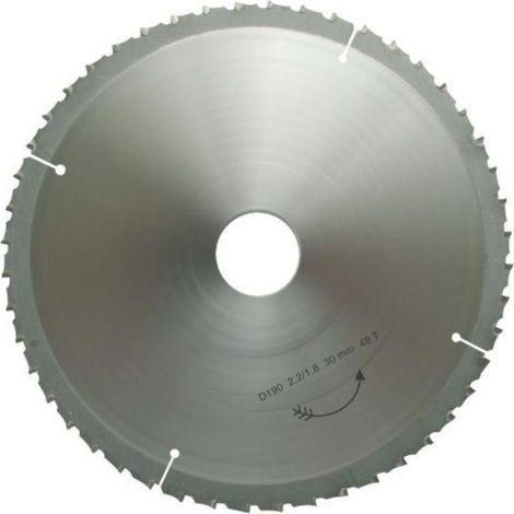 Sierra circular universal KWC (Ø 210x30 mm/ 54 dientes) LEJA TOOLS