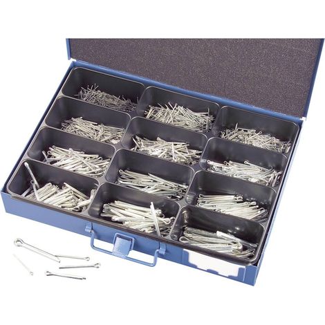 Spine na din 94 zincate assortite 1600 pezzi