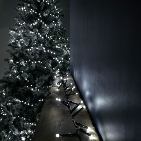 6m Treebrights Christmas Lights with 240 LEDs in Cool White with Timer (1/5)