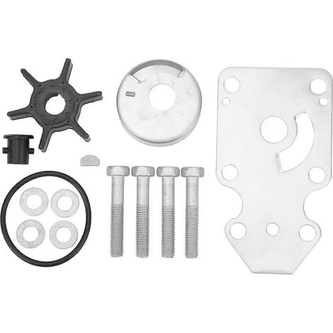 14-teiliger Reparatursatz für Wasserpumpe, Laufrad 18-3433, zuverlässige Leistung, kompatibel mit 9,9 PS und 15 PS 2-Takt- und 4-Takt-2-Zylinder-Motoren (1/5)
