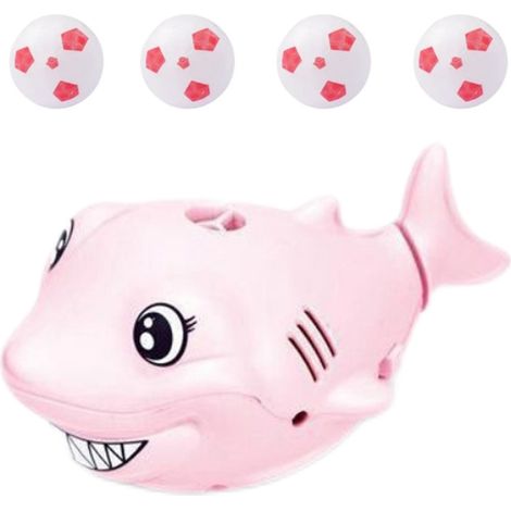 Ventilateur de bureau en forme de requin avec balle flottante, jouet ludique pour enfants, rechargeable par USB (1/5)