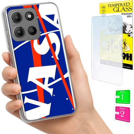 Funda para Motorola Moto G15 / G15 Power, carcasa trasera + cristal (1/5)