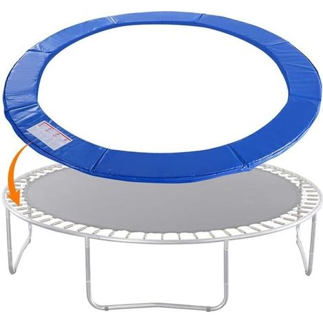 Trampolin-Schutzmatte, Trampolin-Federabdeckung, Sicherheitsmatte, Federabdeckung, wasserdicht, Durchmesser 10 Fuß 3,05 Meter
