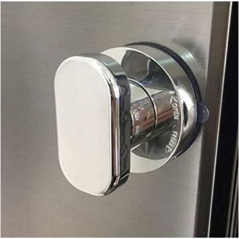 Potente maniglia a ventosa per porta in vetro a specchio, maniglia a ventosa per cassetto frigorifero, bracciolo a parete per bagno, pomello a ventosa per mobile per cassetto vasca doccia cucina.