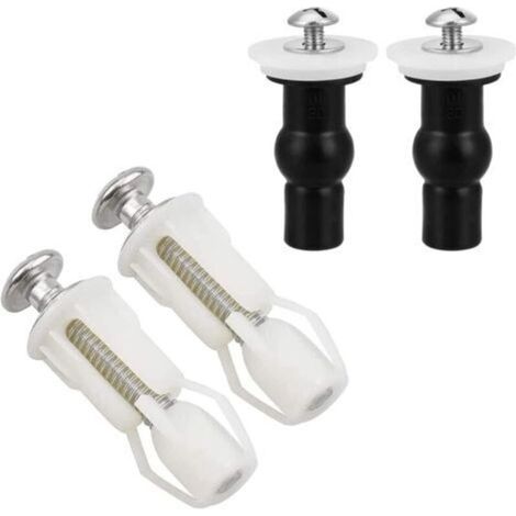 Vis de charnières de siège de toilette, boulons, raccords de siège de toilette, écrous supérieurs en