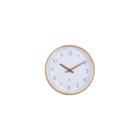 Alba Orologio moderno in legno leggero 30 cm di diametro